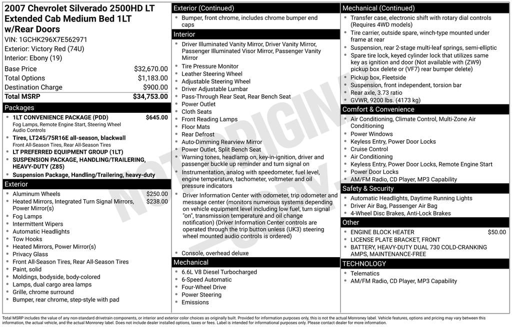 chevrolet silverado 2500hd 2007 1GCHK296X7E562971 image chevrolet silverado 2500hd 2007 1GCHK296X7E562971 image